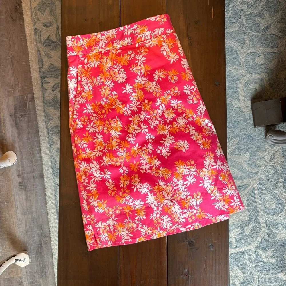 Clover by Bobby Jones Golf Skirt Island Pink 10 Athletic Sport Tennis Golf Prep - Picture 5 of 10